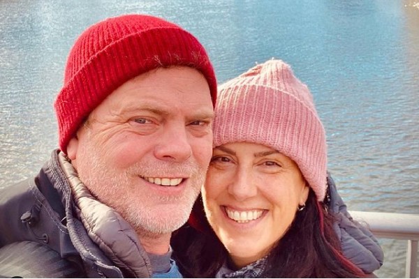 Look Into The Relationship Between Rainn Wilson And His Wife Holiday Reinhorn