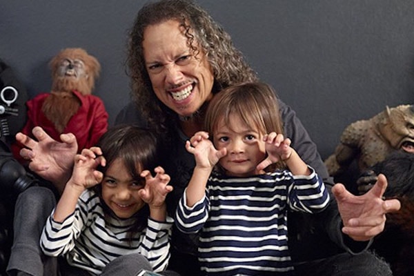 Meet Kirk Hammett’s Two Children Whom He Had With His Wife Lani Hammett