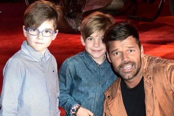 Meet Matteo Martin And Valentino Martin – Photos Of Ricky Martin’s Twin Sons