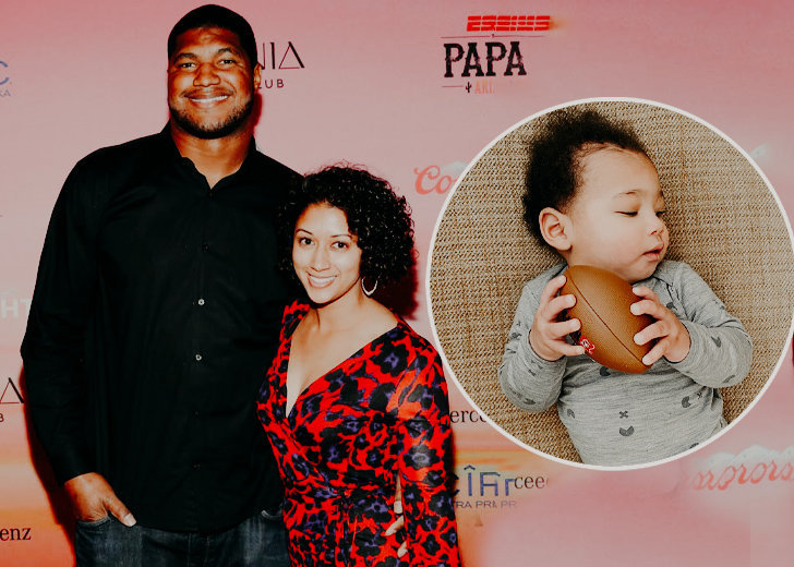 Calais Campbell and his wife Rocio appear to have welcomed a new football player into their household.
