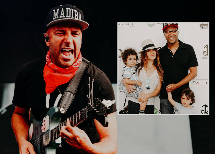 Denise Luiso and Tom Morello want to instill important values in their children.