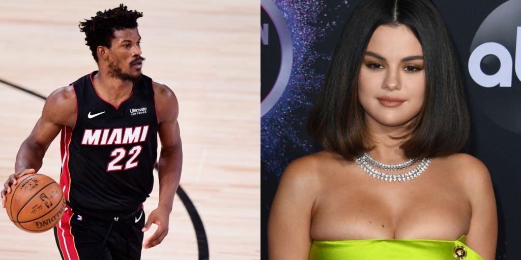  Jimmy Butler and Selena Gomez 