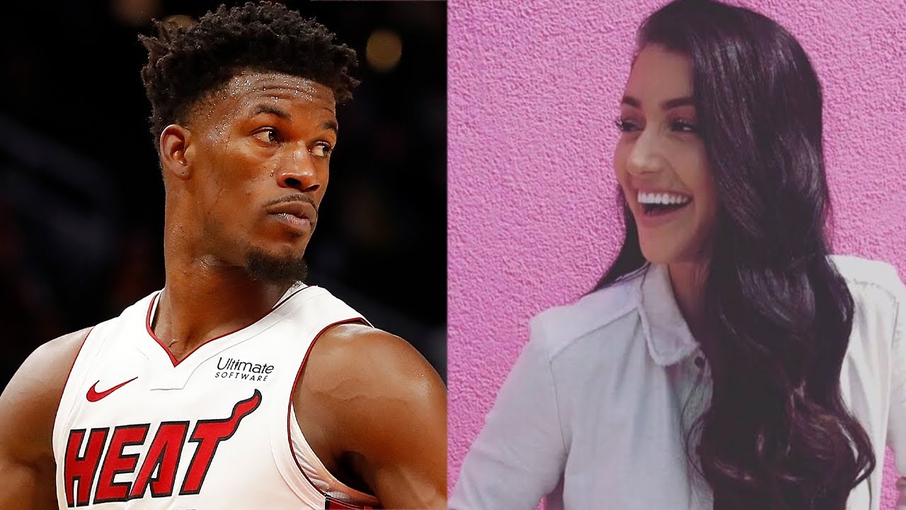 Kaitlin Nowak and Jimmy Butler