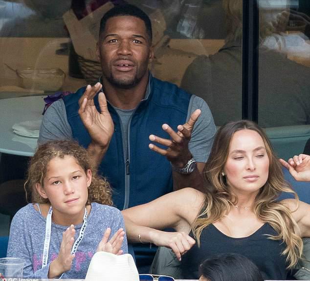 Michael Strahan And His Kids With Kayla Quick