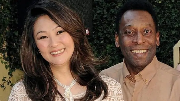 Marcia Aoki With Husband Pelé