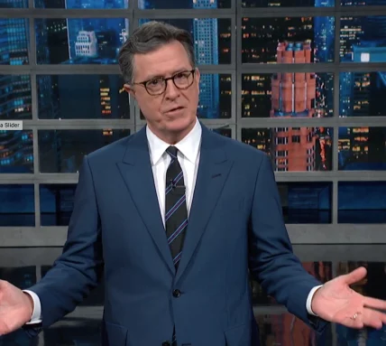 After Stephen Colbert tests positive for Covid, 'The Late Show' cancels an episode.