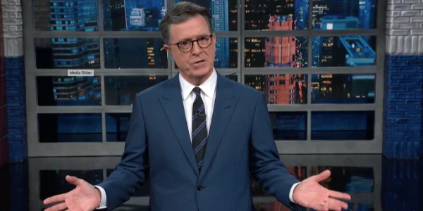 After Stephen Colbert tests positive for Covid, 'The Late Show' cancels an episode.