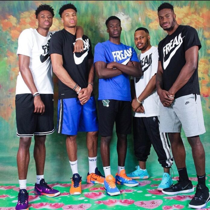 The Antetokounmpo Brothers (Source: Instagram)