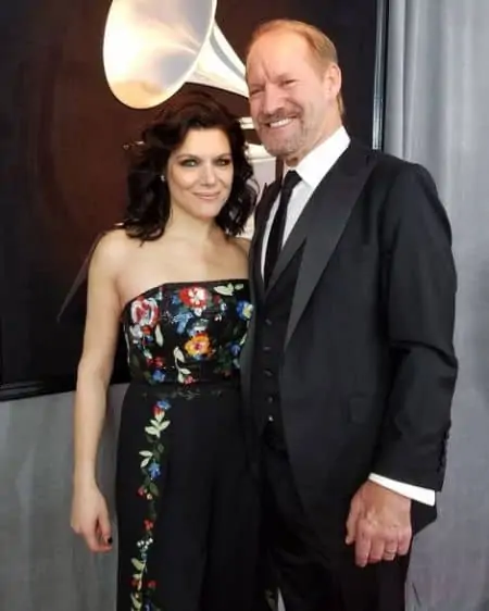 Veronica Stigeler and Bill Cowher at the Grammys