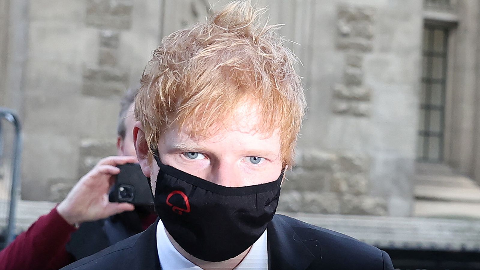 Sheeran, pictured during the trial, says 'baseless' copyright claims 'have to end'