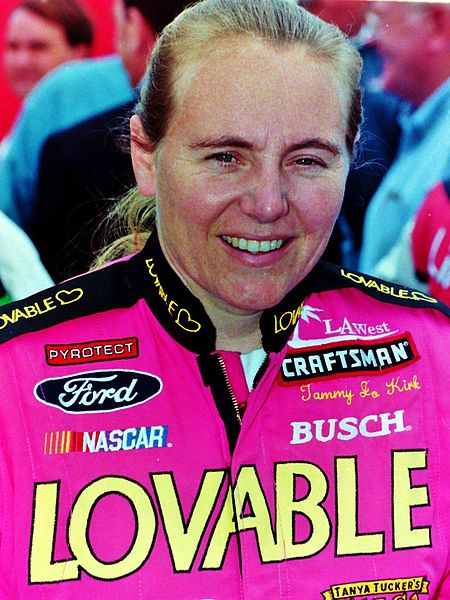 Tammy Jo Kirk NASCAR Racer (Source: Wikimedia)