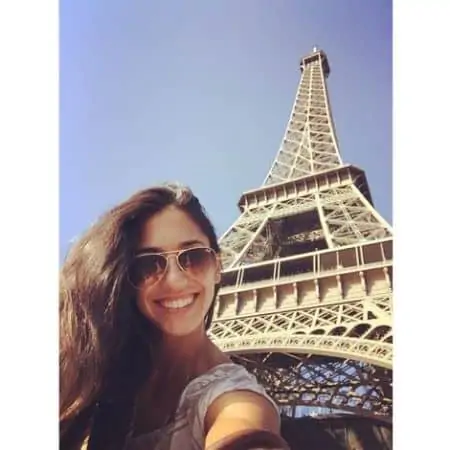 Photos of Allison Stokke while in Paris