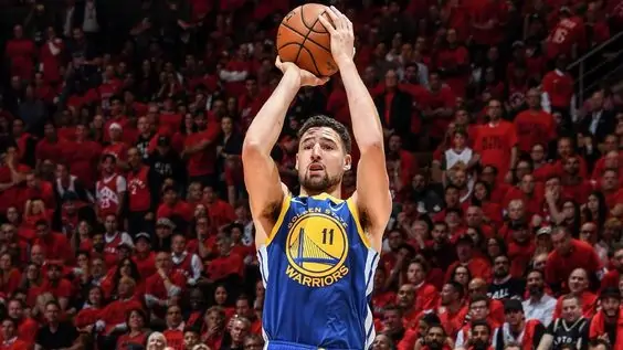 Klay Thompson is playing for the Golden State Warriors.