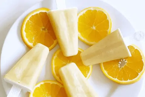 some vegan Orange Julius inspired popsicles made by Kristine, (Source- Instagram)